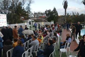 Presentación de la candidatura de Juntos por Telde que lidera Héctor Suárez (Foto TA)